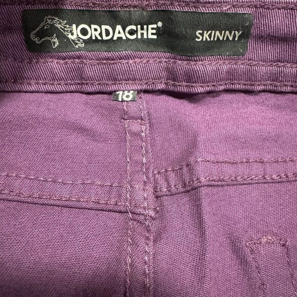 Jordache Women’s Plus Jeans sz 18 Skinny #F131 - Picture 5 of 6